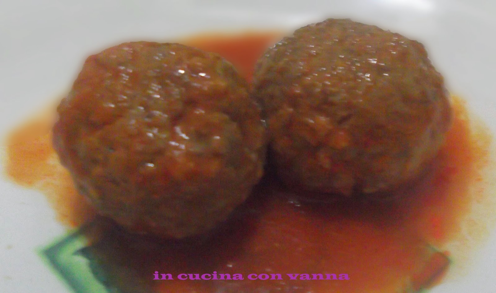 polpette di carne al sugo