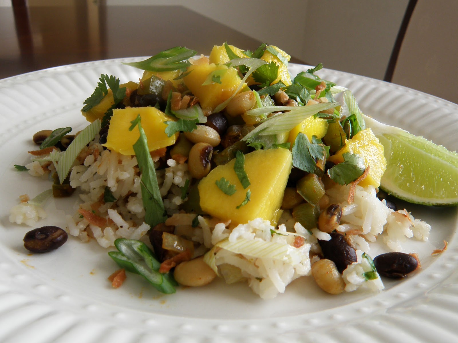 Kim's Concoctions Coconut Rice and Beans