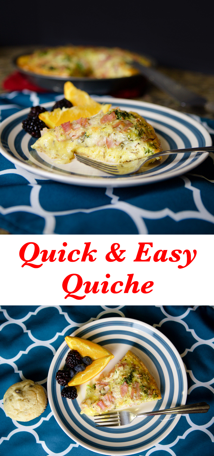 Emmy MomOne Day at a Time Quick and Easy Quiche Recipe