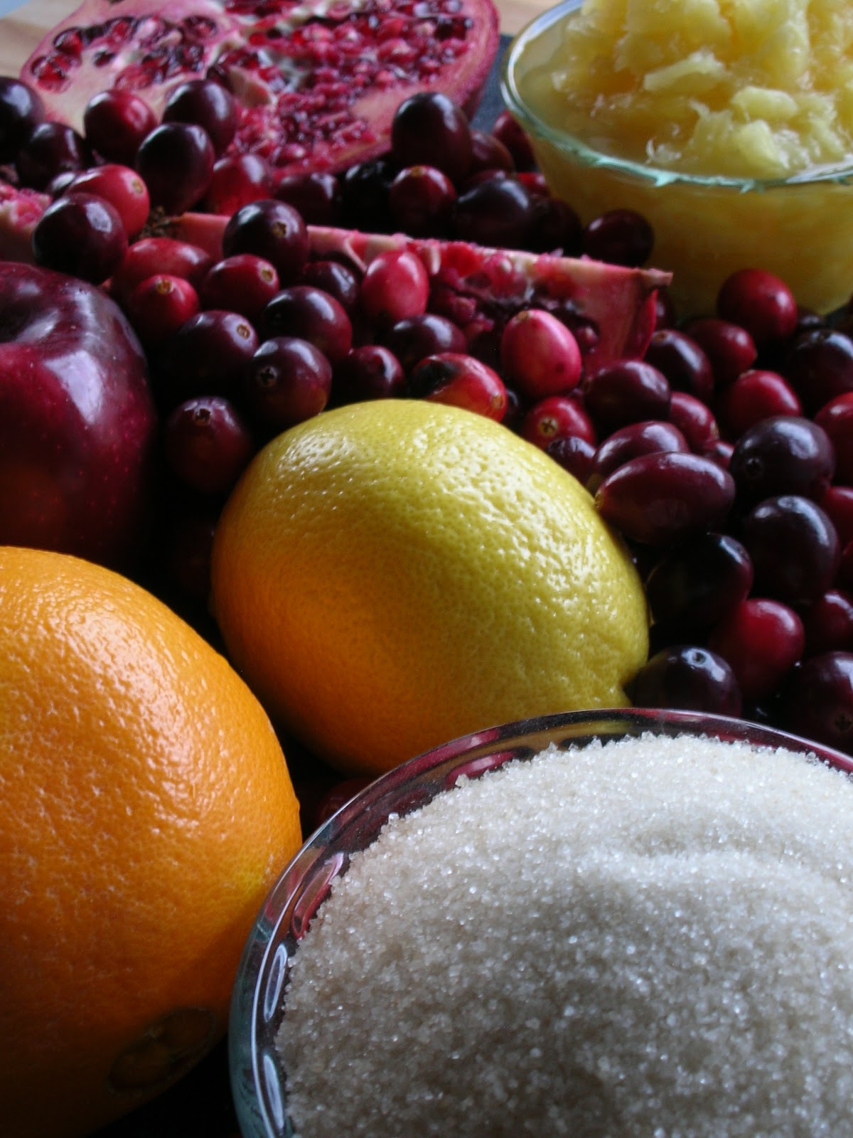Basil CranberryCitrus Relish