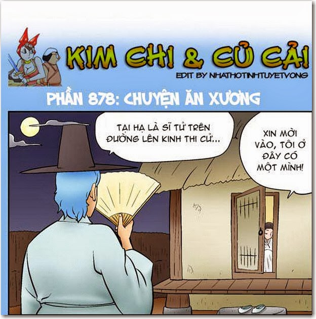 Kim Chi Củ Cải phần 878 - Chuyện Ăn Xương. Đọc truyện tranh kim chi và củ cải tại thugian180