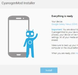 installer Windows per CyanogenMod installare CyanogenMod Android da PC