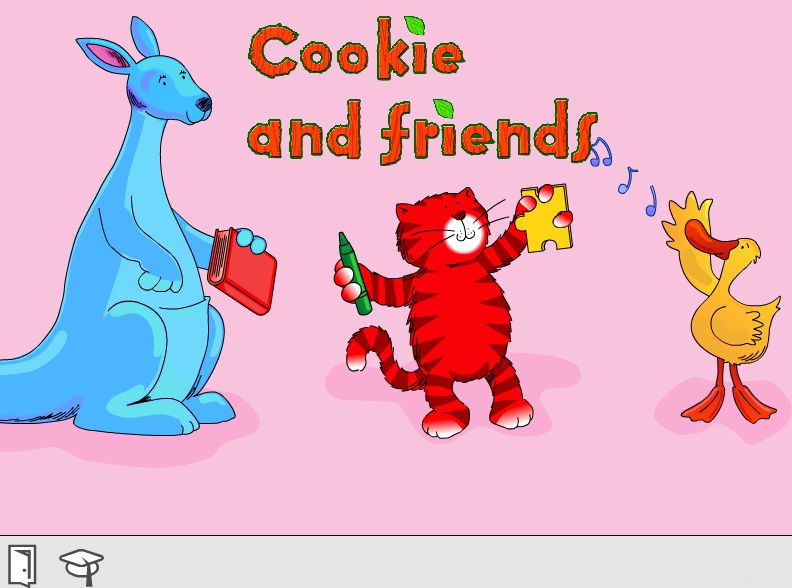 JC the teacher! Cookie and friends(Interactive CD ROM)