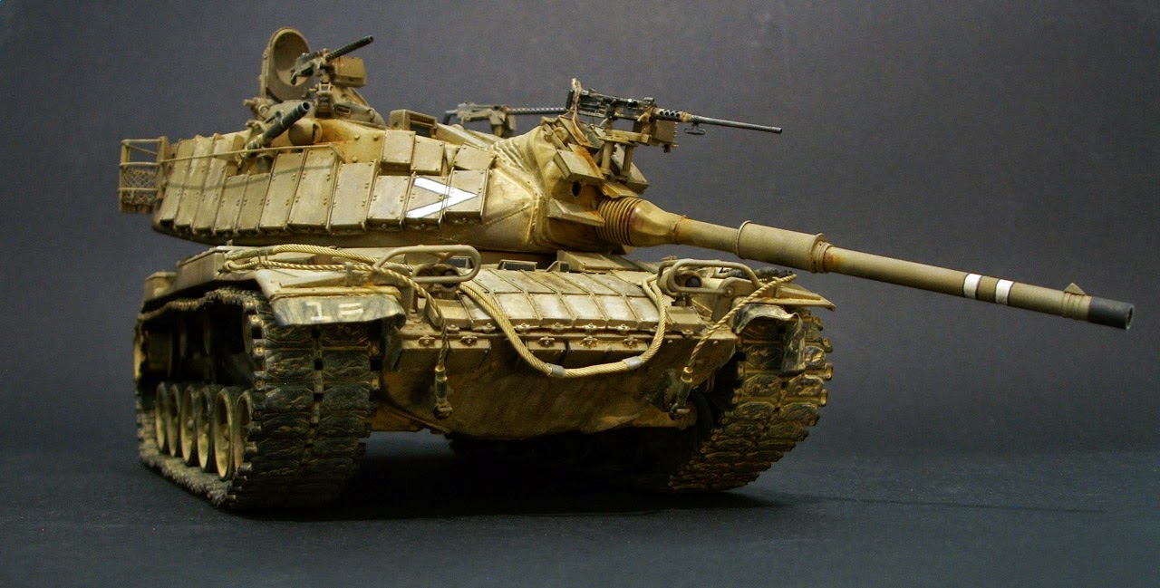 PMA Israel Magach 6B IDF M60A1 1982 Lebanon 1/72 finished model tank