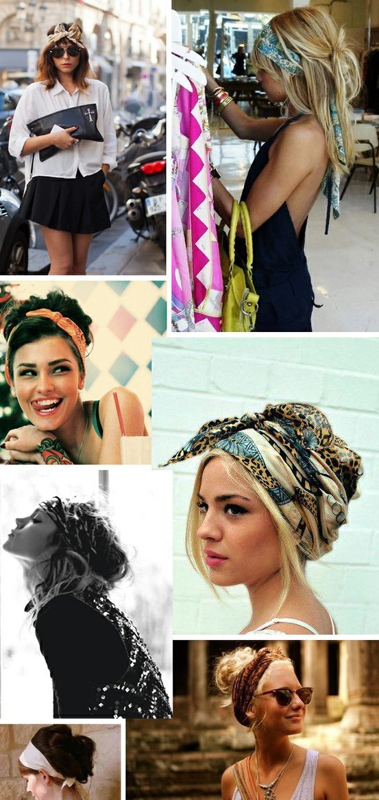 Tatjana Dimitrijevic & Ladies Community Fashion Scarf in your hair ♥