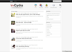 Template clone cydia 2 giao diện máy tính và di động