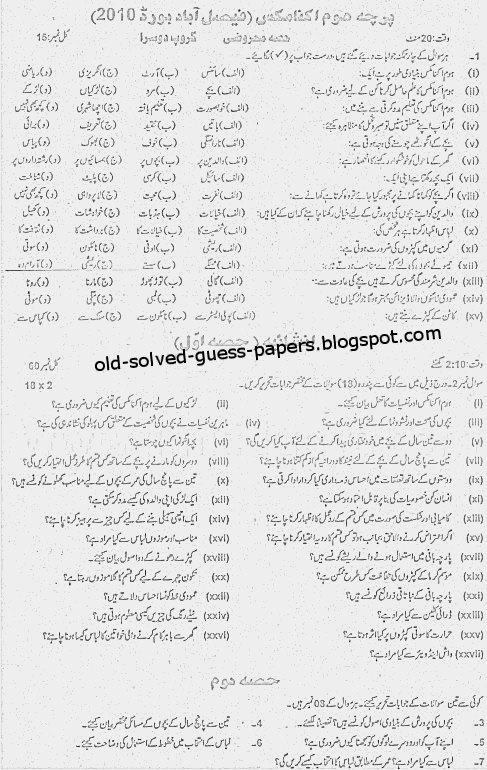 model papers of economics intermediate model papers of economics intermediate