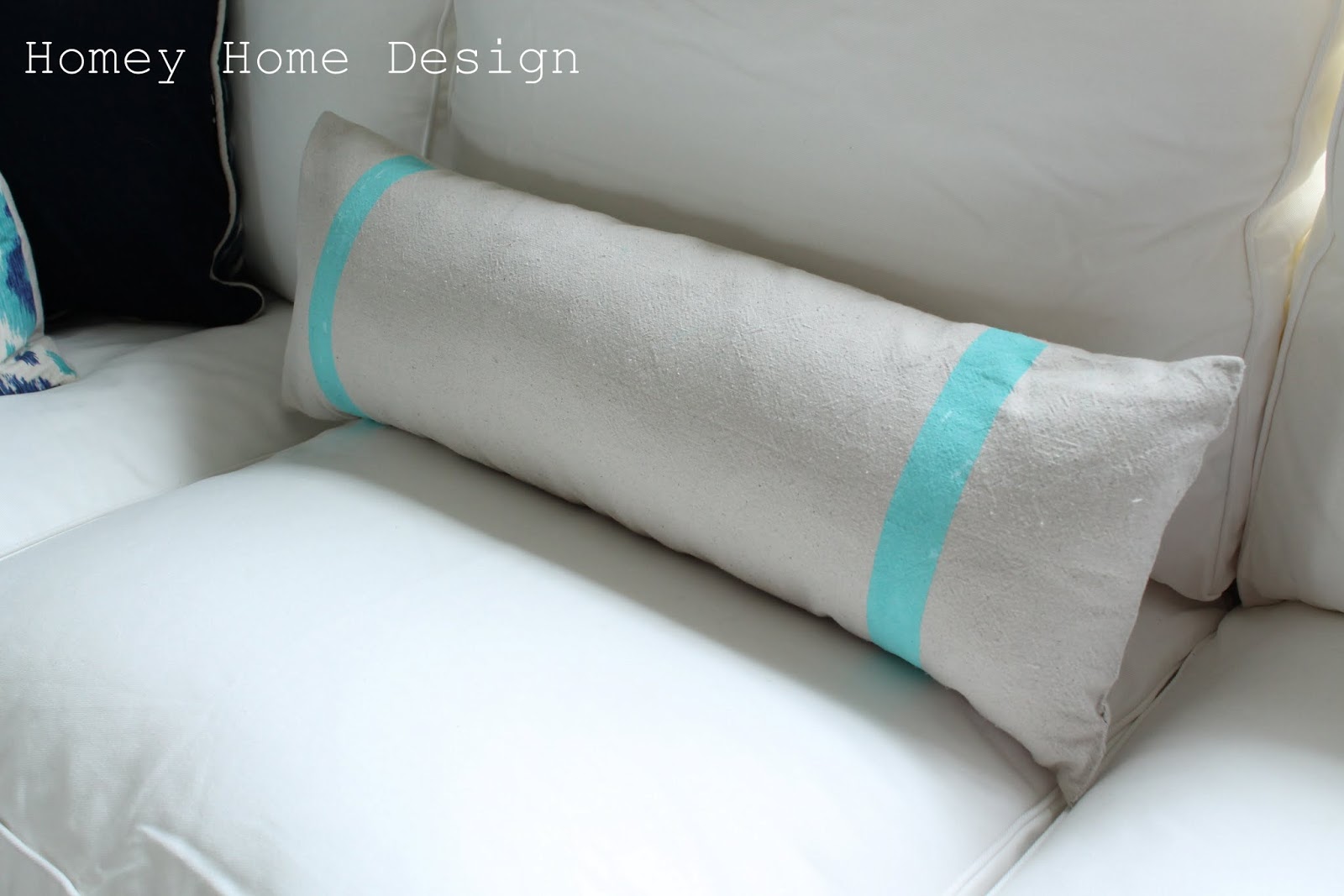 homey home design Custom Made Pillow Tutorial