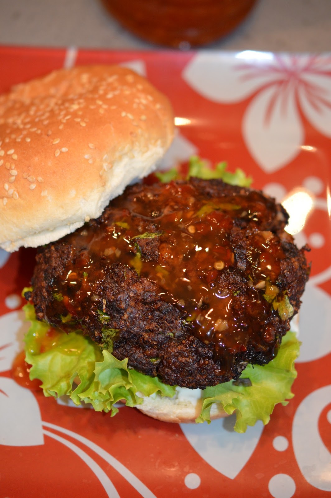 Lili popotte Hamburger chili thaï