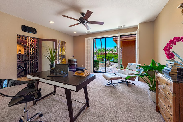 Office after it has been staged | Palmilla La Quinta