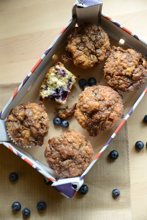 Waffle & Whisk Blueberry muffins