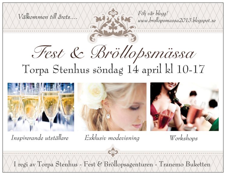 Fest & Bröllopsmässa TorpaStenhus 2013