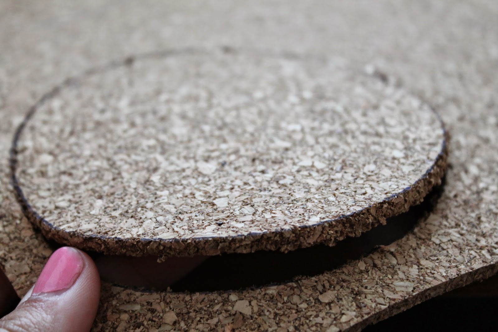  How To for Father's Day Corkboard Coasters