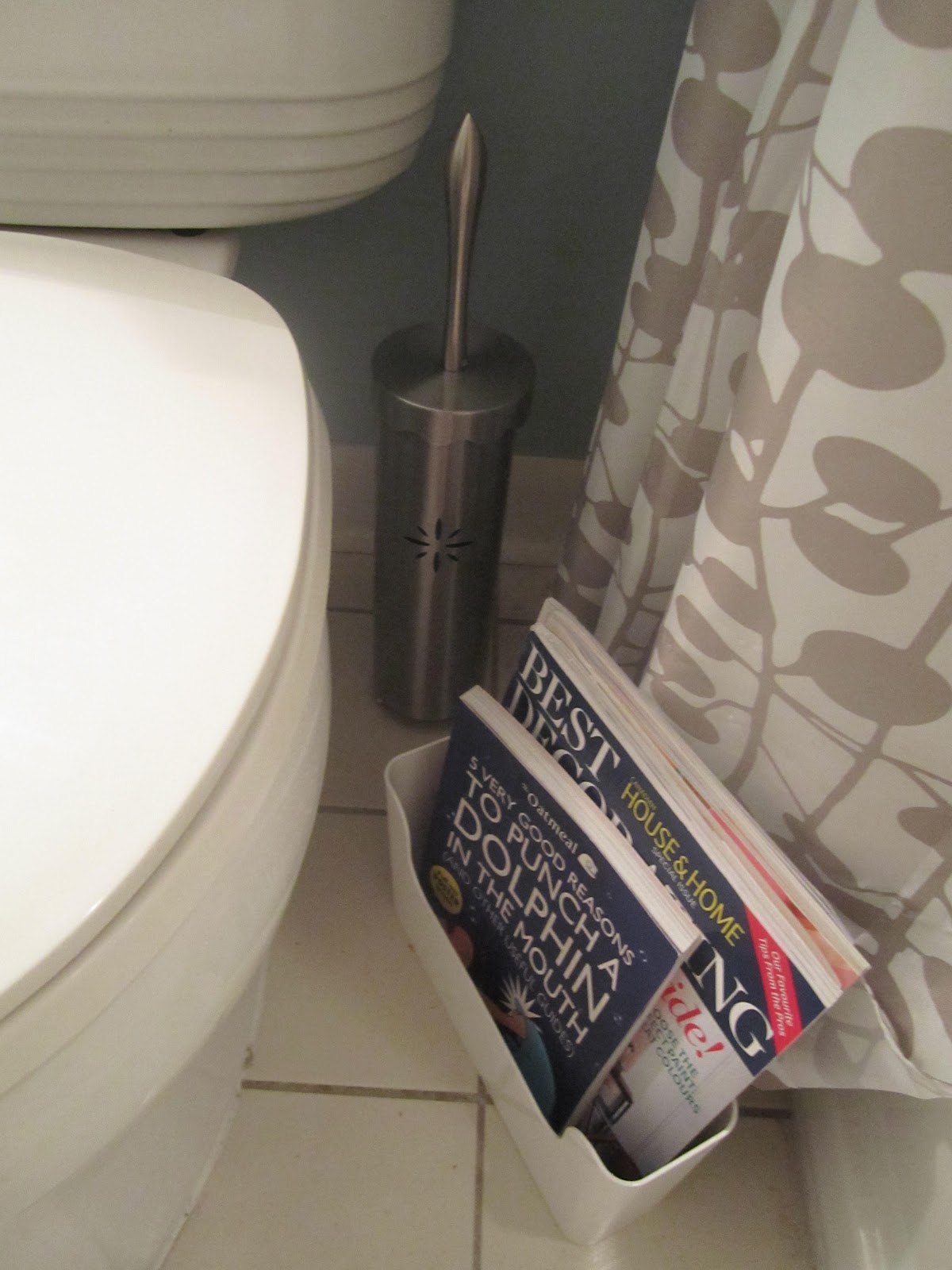 Waffling I Had a Rackcident {How to Remove a Glued on Towel Rack}