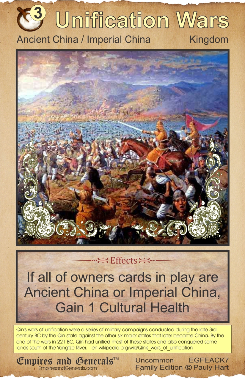 Empires and Generals Unification Wars