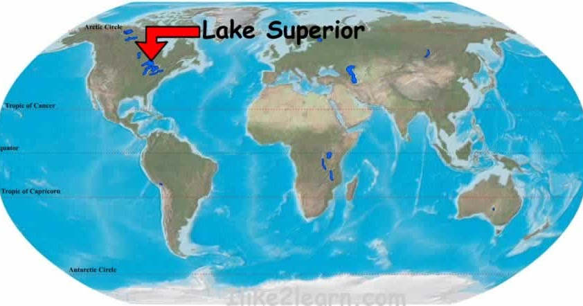 Lake Superior On World Map Redefining The Face Of Beauty : Lake Superior, Ontario Canada