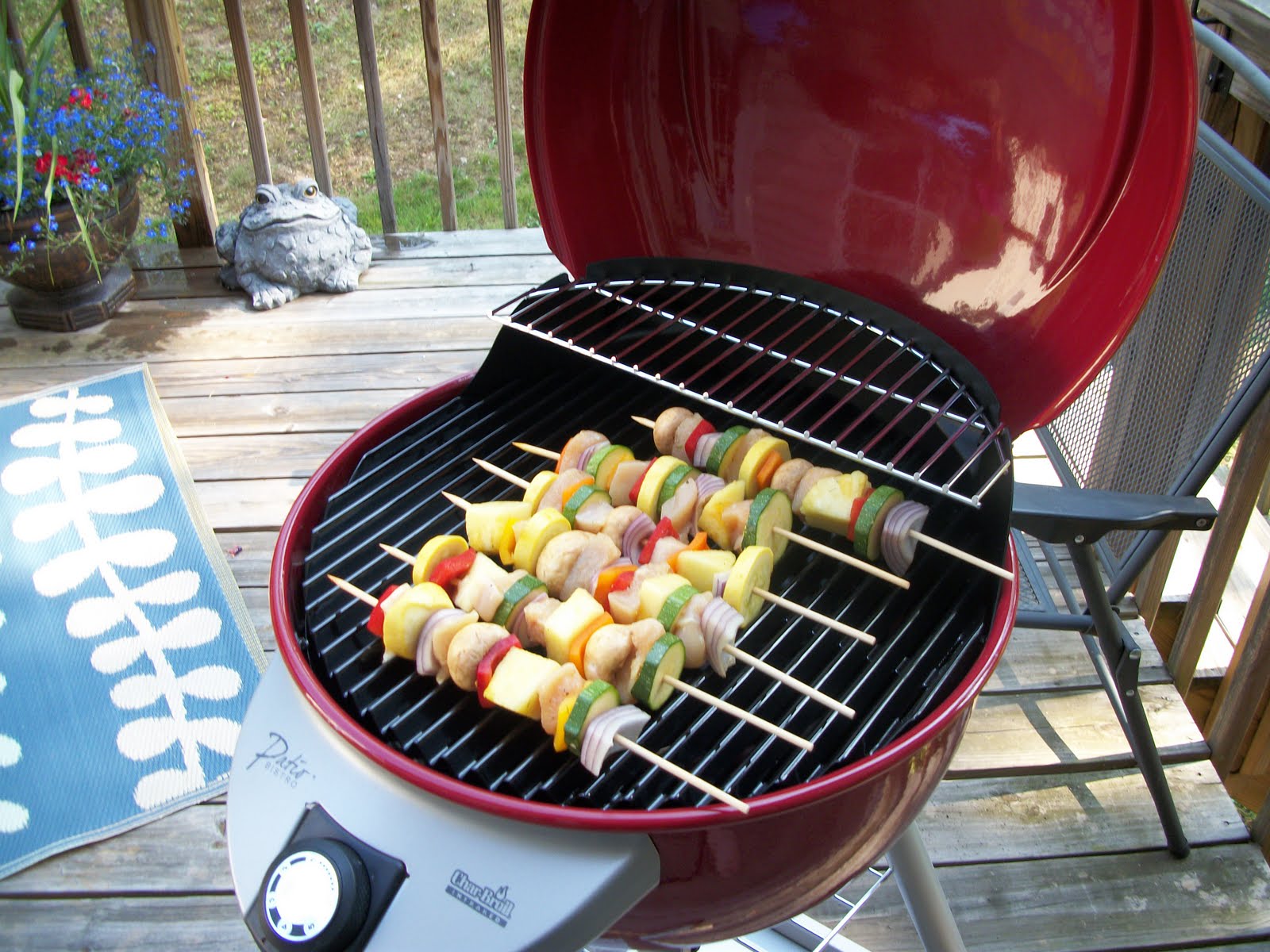 What's Cooking With Melissa? Grilled Corn & Kabobs on an Electric