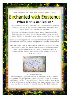 North East artist Ingrid Sylvestre Enchanted with Existence exhibition University of Durham Botanic Gardens Associate Artist for New Storylines for Living with Environmental Change Institute of Advanced Studies Durham University North East artist Ingrid Sylvestre Enchanted with Existence exhibition University of Durham Botanic Gardens Associate Artist for New Storylines for Living with Environmental Change Institute of Advanced Studies Durham University