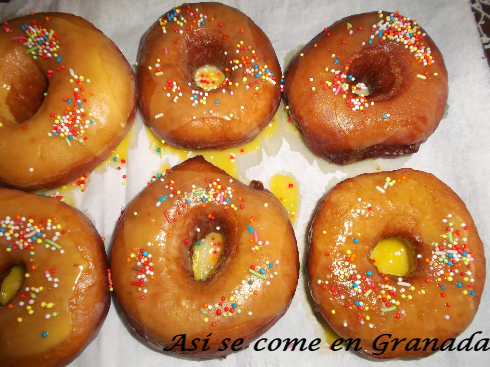 Roscos Estilo Donuts
