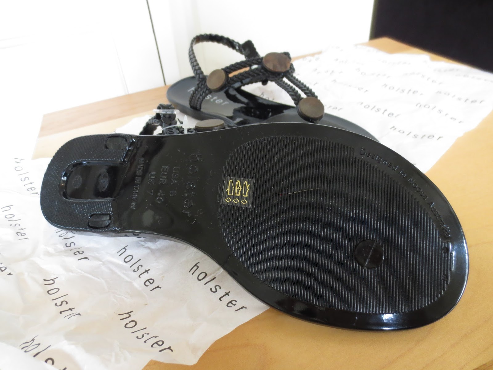 The Hussy London Housewife Holster Jelly Shoes Review