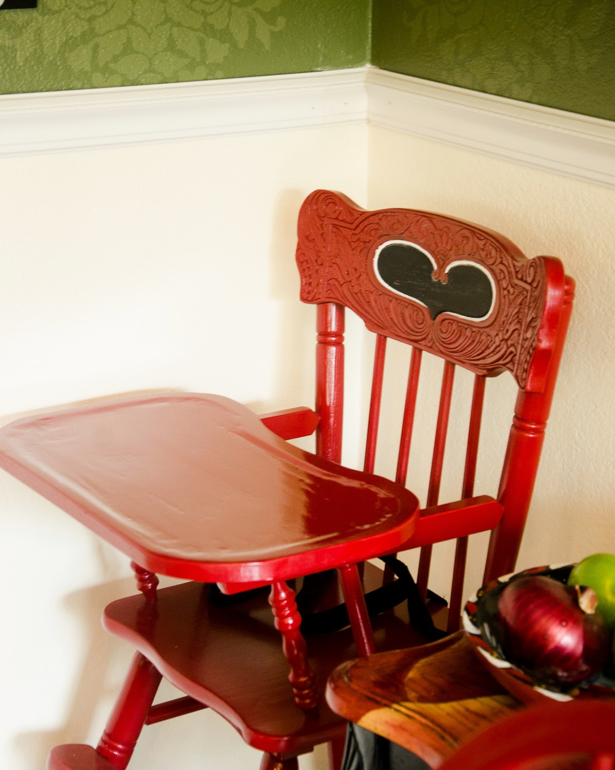 The Adventures of Mrs. Mayfield Refinishing a Vintage High Chair