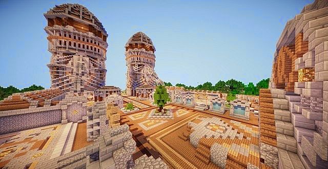 minecraft factions spawn map download