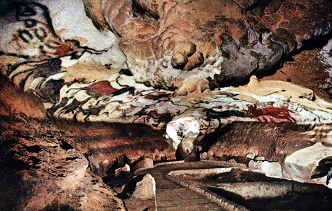 ラスコー,牡牛のホール,The hole of a bull、Lascaux　cave　
