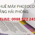 Cho thuê máy photocopy huyện Tiên Lãng, Hải Phòng