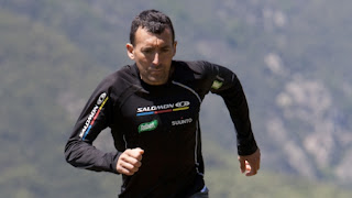 Miguel Angel Heras disputando una carrera