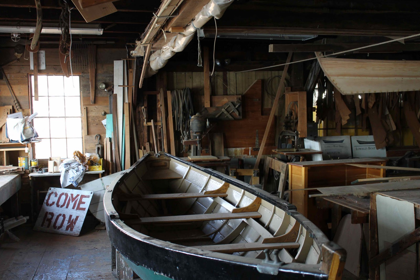 Wooden Boat Building at Brooks School Our Visit to Lowell's Boat Shop