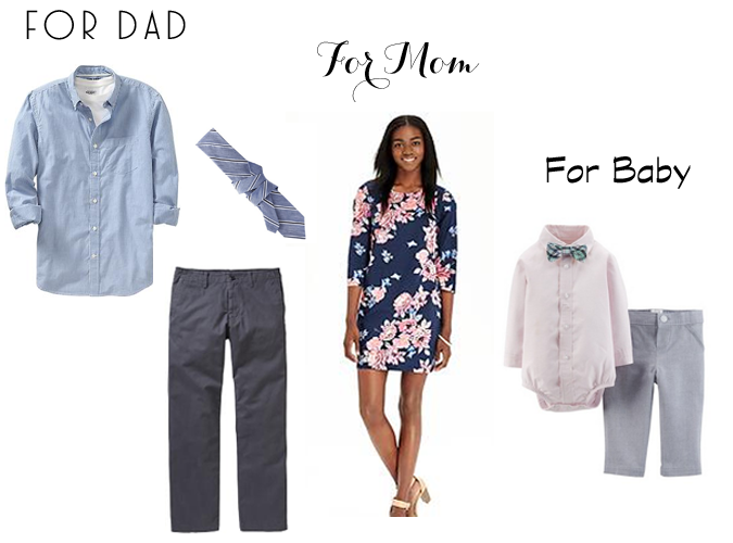 navy blue easter dress
