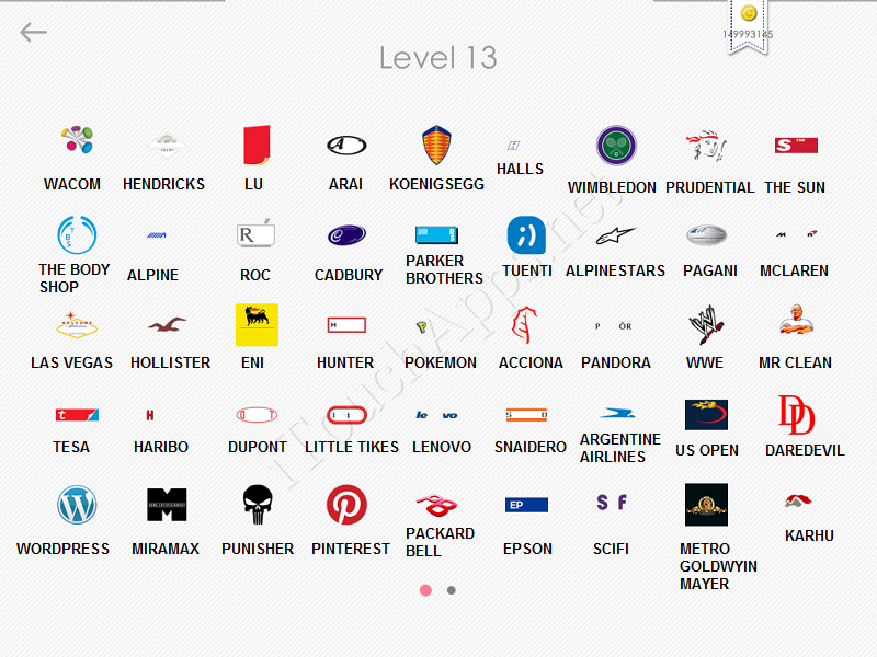 Logo Quiz Answers Level 13