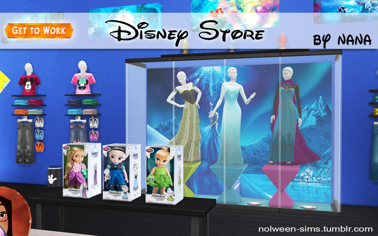 My Sims 4 Blog Disney Store by Nana