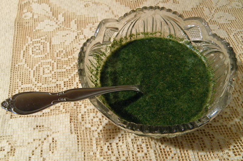 Seasonal Eating Mint Sauce
