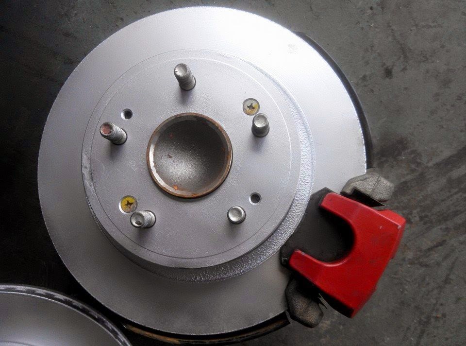 JDM Spec Racing Honda Civic fd2r Brembo rotor siaz 320mm plug n play