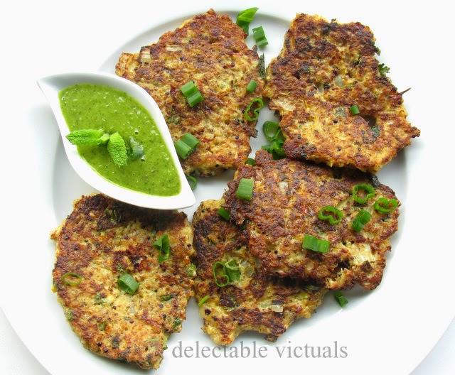 Delectable Victuals Quinoa Scallions Fenugreek Feta Fritters