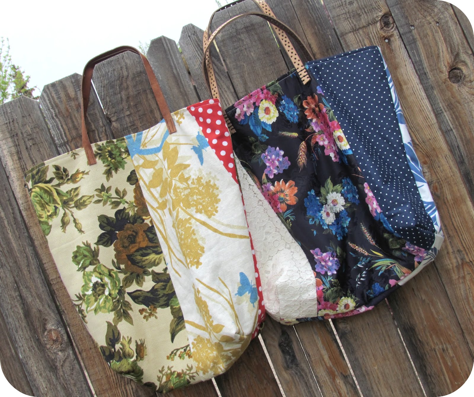 Refashion Coop How To Repurpose Scrap Fabric Into An Anthropologie Inspired Tote