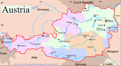 Austria Mapa del País