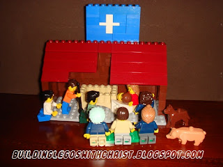 LEGO Nativity Creation