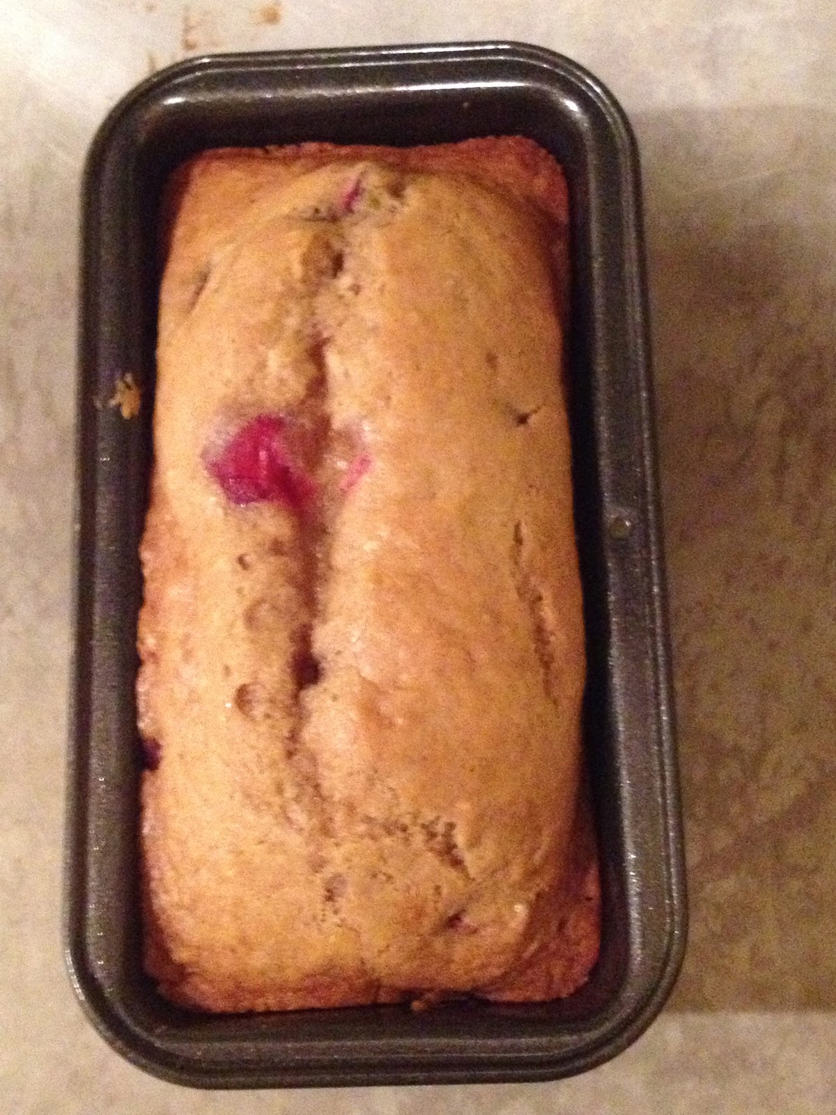Kelly's Creations Healthy Cranberry Bread