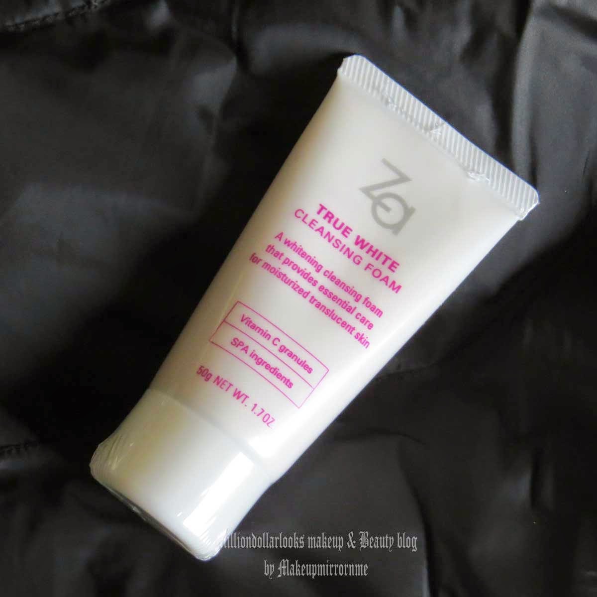 Za True White Cleansing Foam Review | Indian makeup and beauty blog Za True White Cleansing Foam Review, Price & Pictures, Za skincare range review, Za face wash review, Za skincare products review India, Indian beauty blogger, Indian makeup and beauty blog, Top beauty blogs in India, Best products of Za, Za review India, Best whitening face wash, Best brightening face wash, Face wash for all skin type, Face wash for dry skin, Whitening products in India, remove melanin