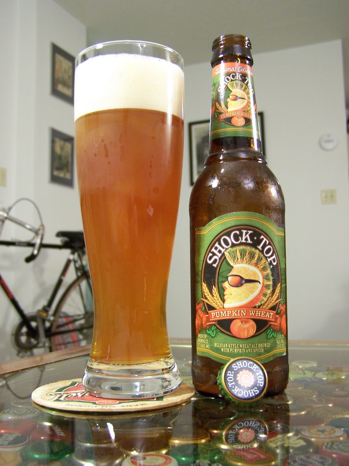 Musings on Beer AnheuserBusch Shock Top Brewing Company Pumpkin Wheat