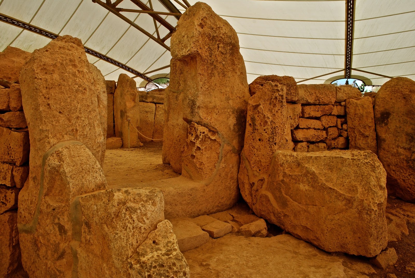 Prehistoric Megalithic Temples of Malta tour : Mnajdra Prehistoric Megalithic Temples of Malta tour : Mnajdra