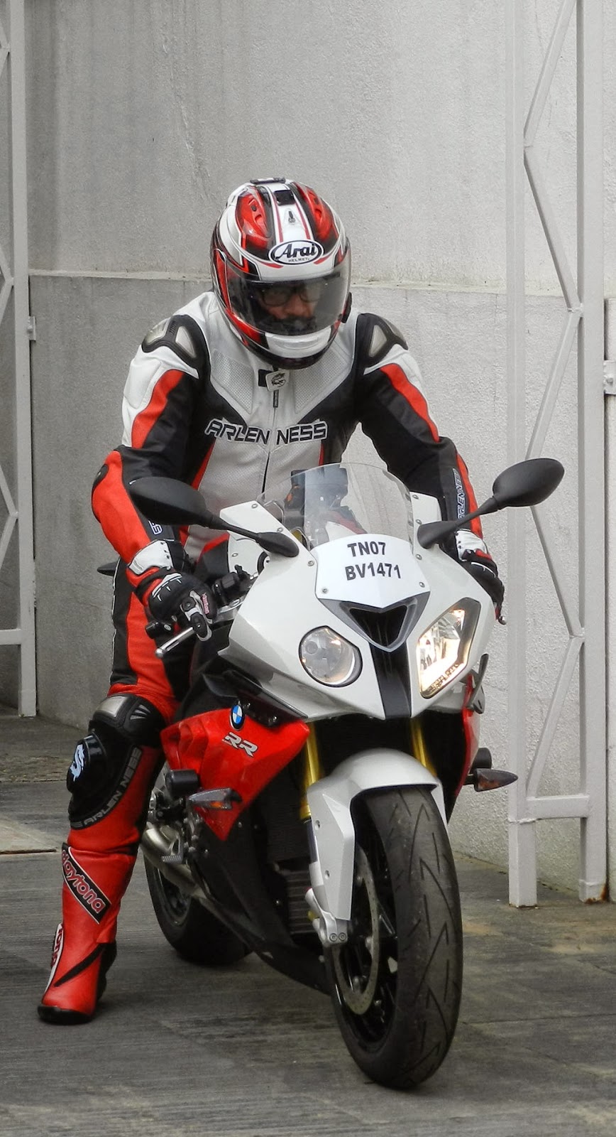 Thala Ajith'd New BMW Bike Photos