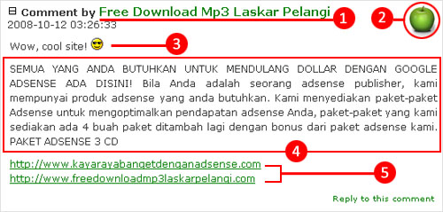 spammer dan spamming komentar spam, blog spam