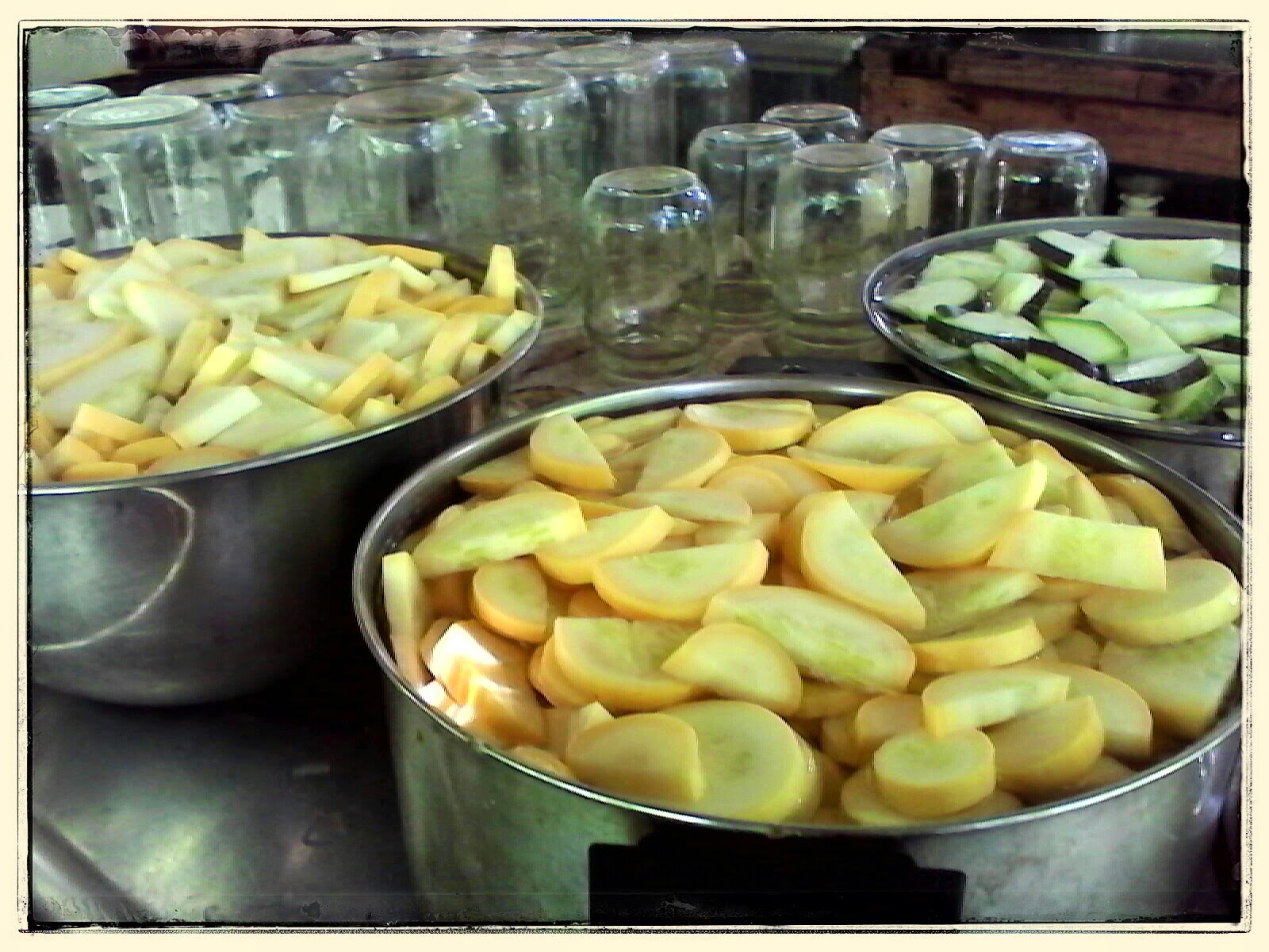 HomeMadeHome Canning Summer Squash.