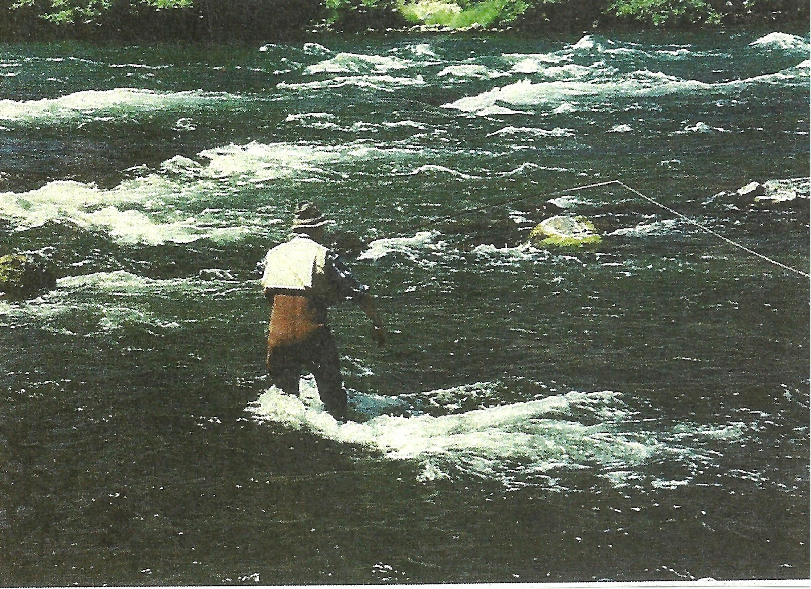 Fly Fishing with Doug Stewart When Wading, Discretion is the Better