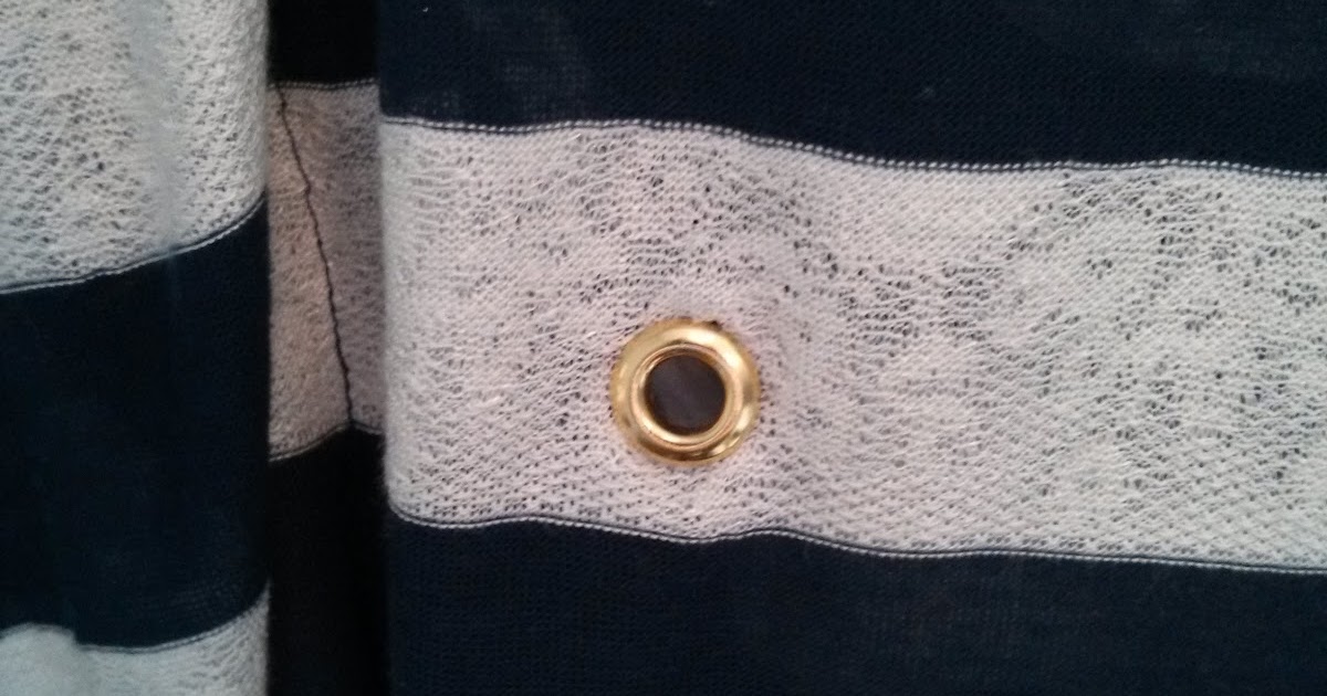 kardemum How to Set a Grommet in Clothing
