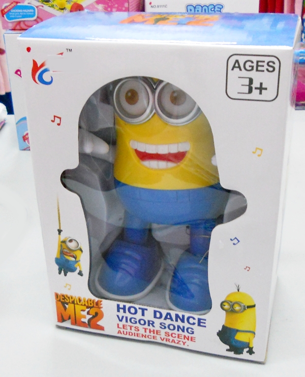 BongBongIdea DANCING MINION TOY WITH LIGHT AND MUSIC
