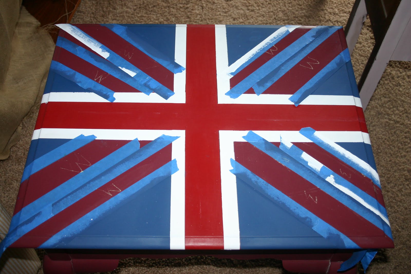 Shabby Loco Union Jacks!